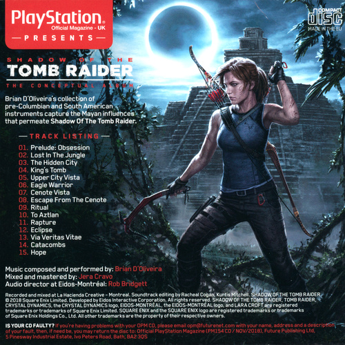 Brian D'Oliveira Shadow of the Tomb Raider - The Conceptual Album Sleeve Back.jpg