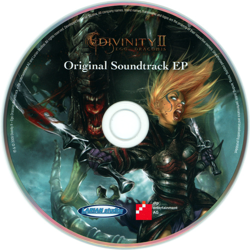 Kirill Pokrovsky Divinity II: Ego Draconis Original Soundtrack EP Disc.jpg