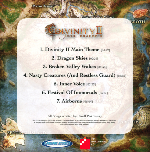 Kirill Pokrovsky Divinity II: Ego Draconis Original Soundtrack EP Sleeve Back.jpg